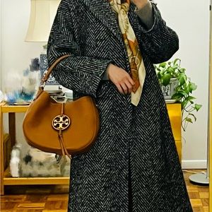 Tory Burch Brown Hobo Shoulder Bag